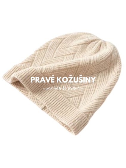 bezova kasmirova ciapka