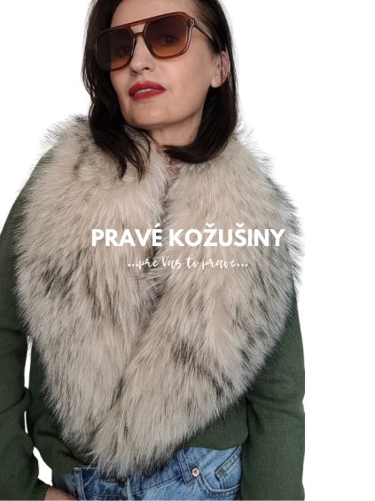 golier z pravej kozusiny