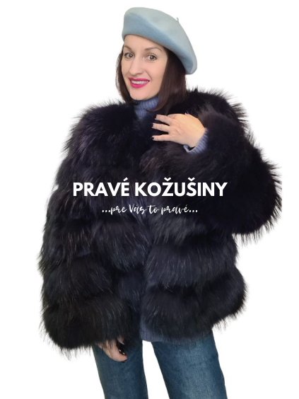 damsky modry kozuch