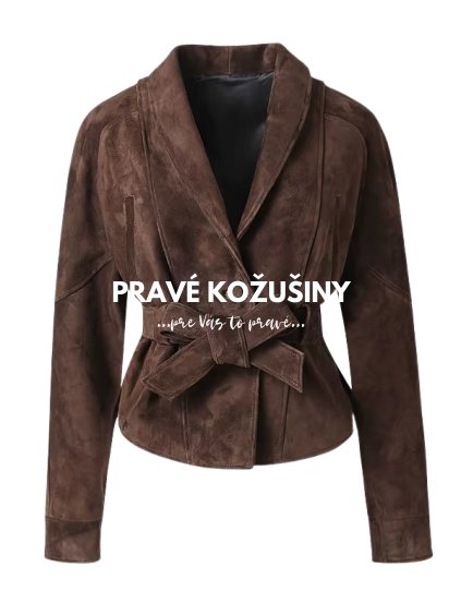 cokoladova kozena bunda