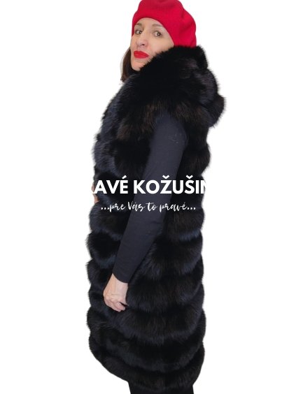 vesta z pravej kozusiny