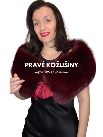 bordova stola z lisky