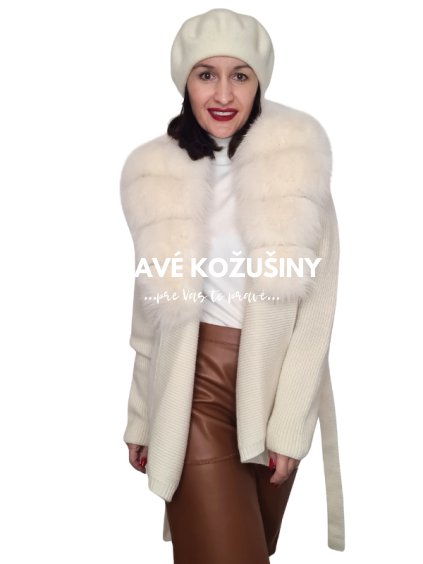 kardigan s kozusinou