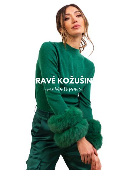 smaragdovo zeleny pulover