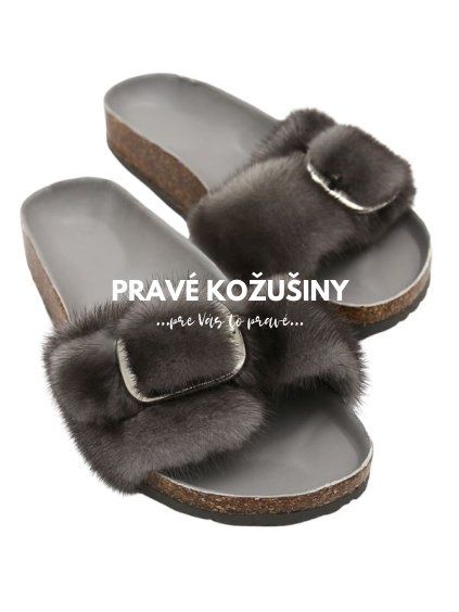 sive kozene damske slapky