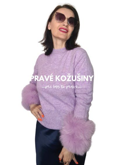 fialovy damsky pulover