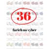 36 farieb na vyber