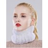 Snehobiela čelenka a nákrčník v jednom, S43