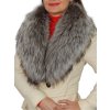 Golier zo striebornej líšky, rôzne dĺžky, GL03