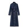 denimovy trenchcoat