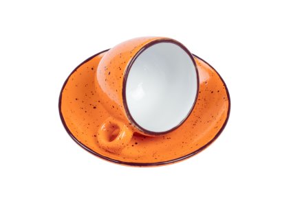 inkerpor iris dots orange