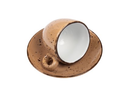 Hnedá šálka na kávu