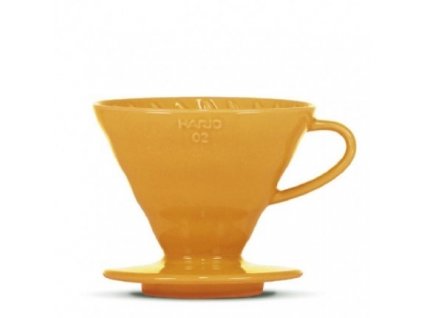 hario dripper v60 02 oranžový