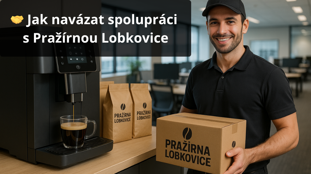 Výběrová káva pro kavárnu, restauraci, pekárnu, obchod, bistro, kancelář