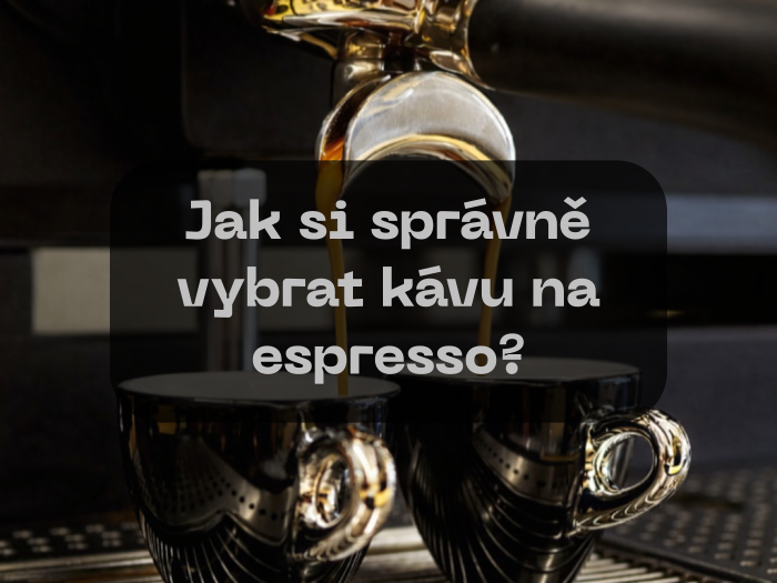 Jak si správně vybrat kávu na espresso?