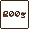 200g