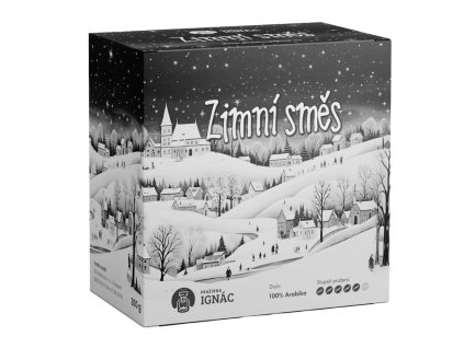Zimní směs limitovaná edice čerstvě pražené kávy