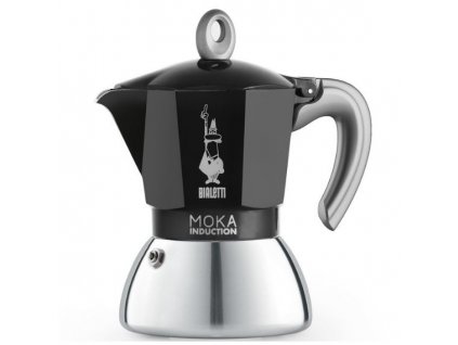 Bialetti Moka Induction konvice, 6 šálků černá