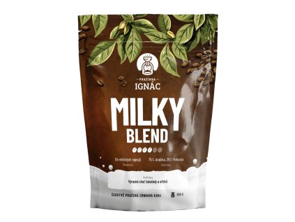 Milky blend čerstvě pražená káva do mléka