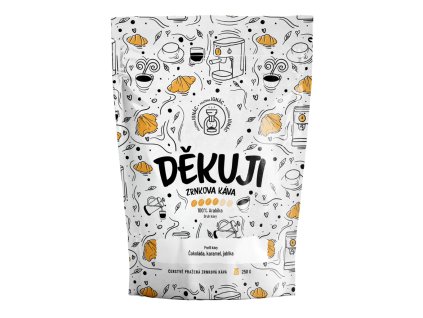 Děkuji limitovaná edice čerstvě pražené kávy
