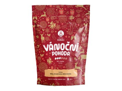 Vánoční pohoda limitovaná edice čerstvě pražené kávy