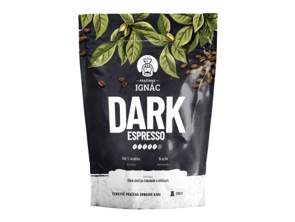 Čerstvě pražená káva Espresso DARK , tmavě pražená v pražírně Ignác