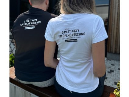 Pražírna Ignác tričko Mletí kávy