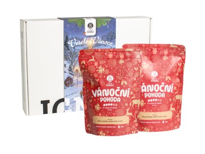 Dárková sada s vánoční kávou