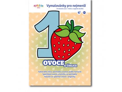 Omalovánky pro nejmenší Kresli.to - educa |Ovoce a číslice