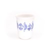 poharek na kavu s sebou 250ml moravska keramika bily modra kopretina 03