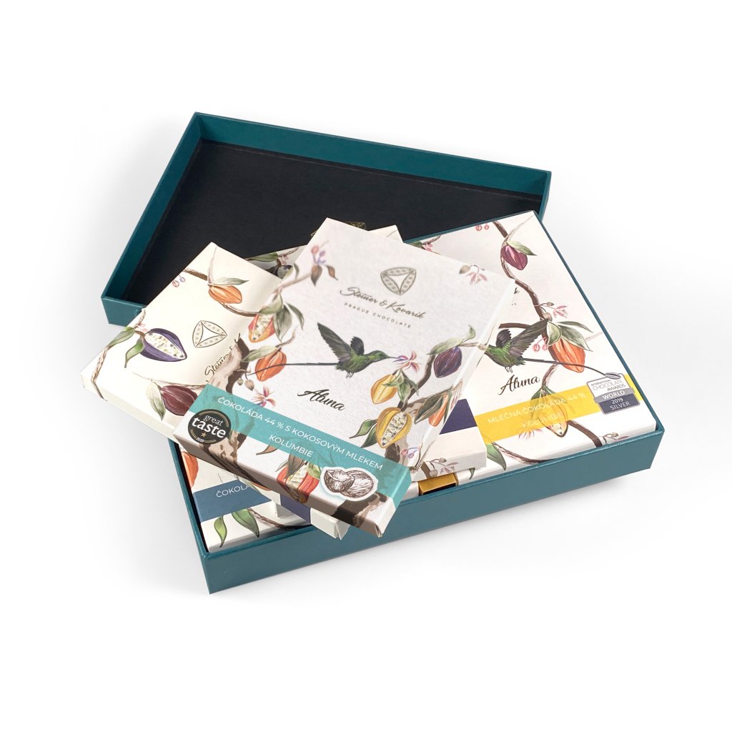 Luxury Gift Box of Aluna Chocolates, 420g