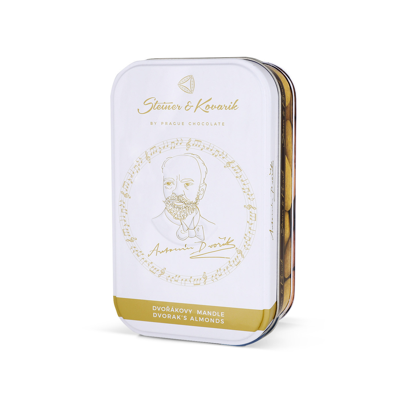 Mandle v mléčné čokoládě a zázvoru, dražé, 140g