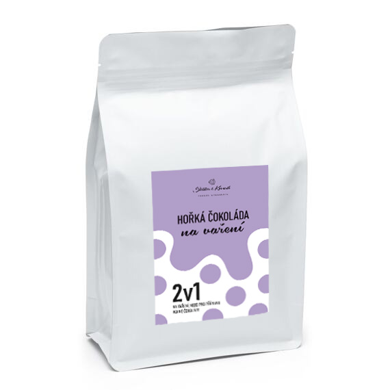Čokoláda na vaření 2v1, HOŘKÁ, 500g