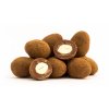 Mandle v mléčné čokoládě se skořicí, 150 g, náplň