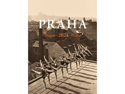 Nástěnný kalendář Praha historická 2023