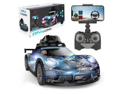 Auto na drif s wifi kamerou a světly