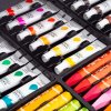 Dětský umělecký kufřík 145 ks – pastelky, fixy, vodové a plakátové barvy