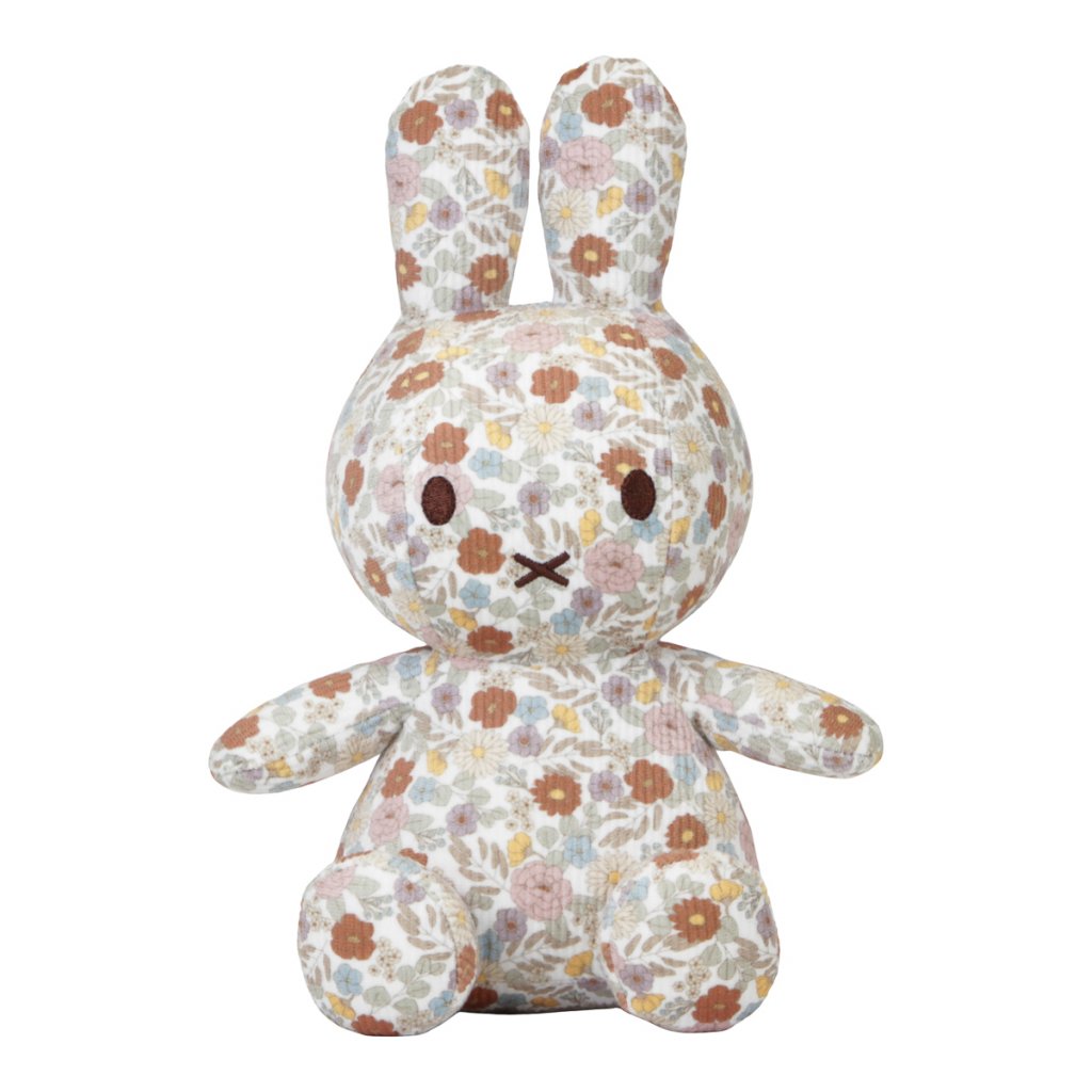 NIJN751 Vintage flowers all over cuddle 25 cm 117