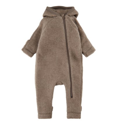 50041 Wool Baby suit w ears Melange Denver Extra 0