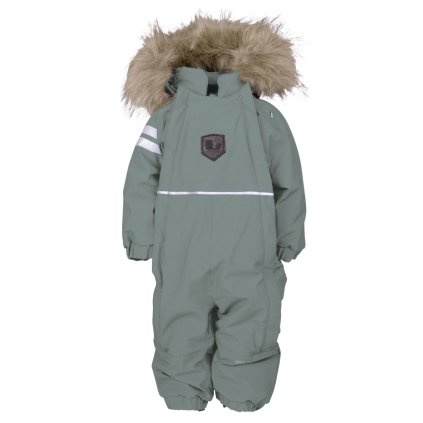 DĚTSKÁ ZIMNÍ KOMBINÉZA LINDBERG SWEDEN,  15 000 MM, COLDEN BABY, MINT GREEN