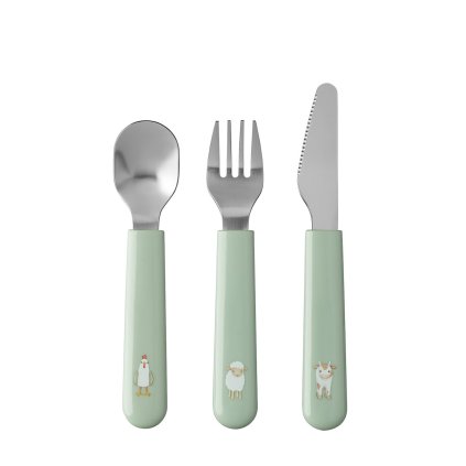 108033065399 mepal mio chilren's cutlery set 3 pcs x little dutch little farm