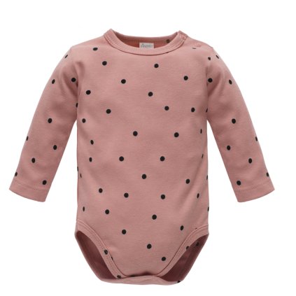 BODY PINOKIO KOJENECKÉ, S PUNTÍKY DARK PINK, TRES BIEN