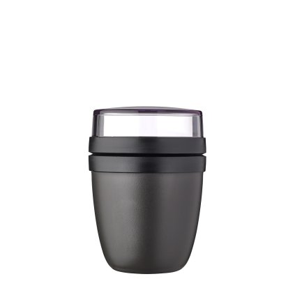 DÓZA NA JÍDLO MEPAL, ELLIPSE DĚLENÁ 300 + 120 ML, NORDIC BLACK
