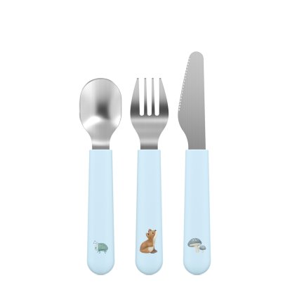 DĚTSKÝ PŘÍBOR MEPAL, MIO 3 KS, LITTLE DUTCH - FOREST FRIENDS