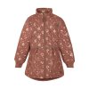 4218 Thermal+ Girls Long Jacket AOP Russet Main