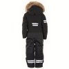 DĚTSKÁ ZIMNÍ KOMBINÉZA LINDBERG SWEDEN, 15 000 MM, COLDEN JUNIOR, BLACK