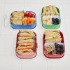 1074400 lunch boxes campus bento and 1076800 fruit box variation in colours and lunches a (1)
