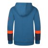 DĚTSKÁ MIKINA TROLLKIDS SWEATER XT, NORDIC BLUE / FLAME ORANGE / MYSTIC BLUE