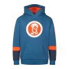 DĚTSKÁ MIKINA TROLLKIDS SWEATER XT, NORDIC BLUE / FLAME ORANGE / MYSTIC BLUE