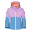 DĚTSKÁ DÍVČÍ ZATEPLENÁ SOFTSHELLOVÁ BUNDA TROLLKIDS BALESTRAND, VIOLET SORBET / CORNFLOWER / CORAL HAZE